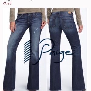 Paige Laurel Canyon Distressed  Bootcut